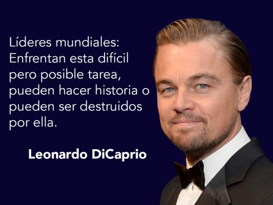 Leonardo DiCaprio en frases