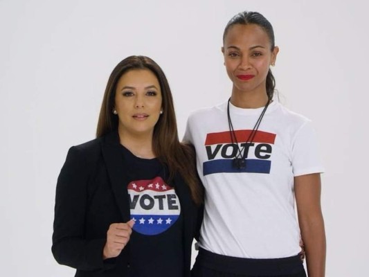EVA lONGORIA, 'Todos tenemos por lo menos una razón para votar el 6 de noviembre. Para mis amigos en Texas, yo estoy con @betoorourke! Como madre latina, sé que tengo que votar'.