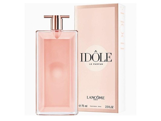 IDÔLE by LANCOME Tres talentosas perfumistas mujeres de distintas partes del mundo se unieron para crear una nueva fragancia sofisticada y a la vez descaradamente moderna con notas de cítrico brillante, rosa pura, jazmín inmaculado, almizcle blanco y vainilla. En el corazón de esta fragancia, se encuentra el ingrediente para perfumes más noble e icónico: la rosa.
