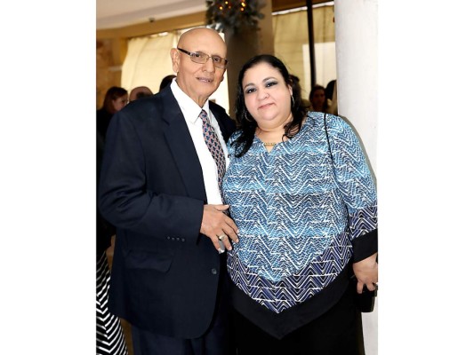 La boda civil de Nelson Valencia y Soad Facussé