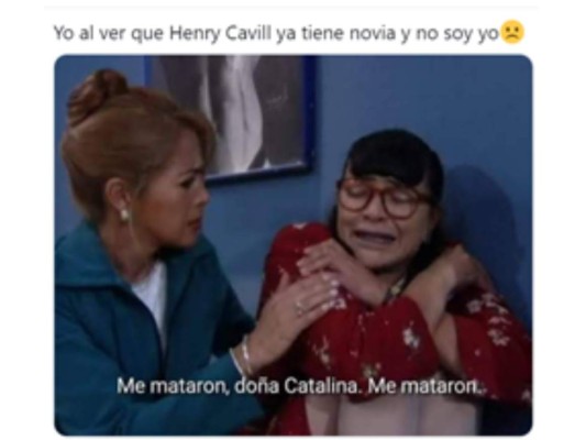 ¡Los mejores memes del noviazgo de Henry Cavill!