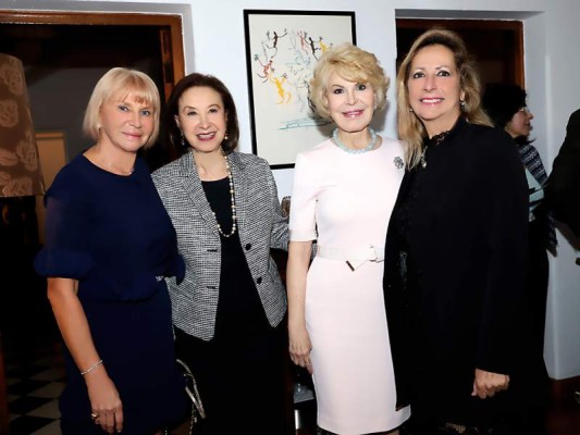 Marianne Cadario, Alice Goldstein, Lila Milla y Alessandra Foletti