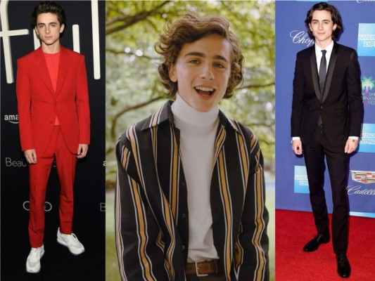 El estilo de Timothee Chalamet tiene encantados a todos, este joven se ha posicionado como una de las celebridades mejor vestidas, el actor se ha caracterizado sobre todo por la elegancia que transmite con sus outfit siendo el más esperado en las alfombras rojas. Si quieres ver más de su estilo te dejamos esta galería con sus mejores looks.