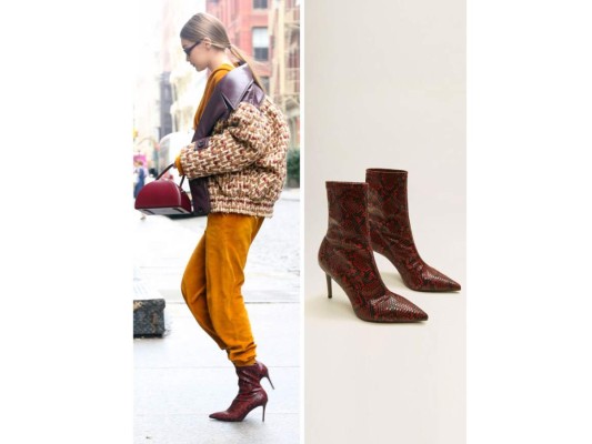 Mango lanza su colección de botines con prints que te hacen ver elegante y moderna.