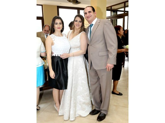 La boda civil de Nelson Valencia y Soad Facussé