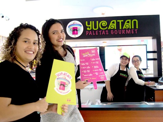 Paletas Yucatán ya está en City Mall de San Pedro Sula