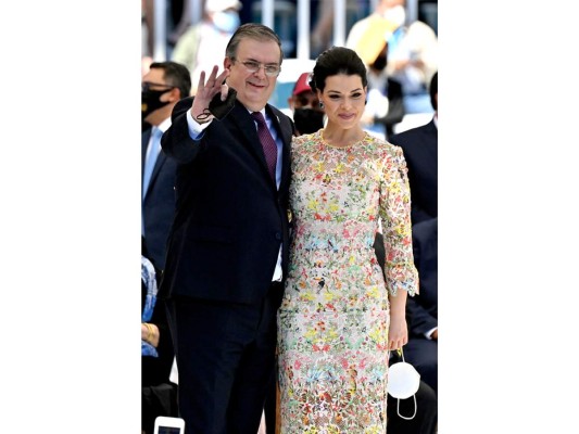 Rosalinda Ebrard y su esposo Marcelo Ebrard, Secretario de Relaciones Exteriores de México