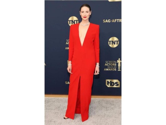 Caitríona Balfe en Saint Laurent<br/>