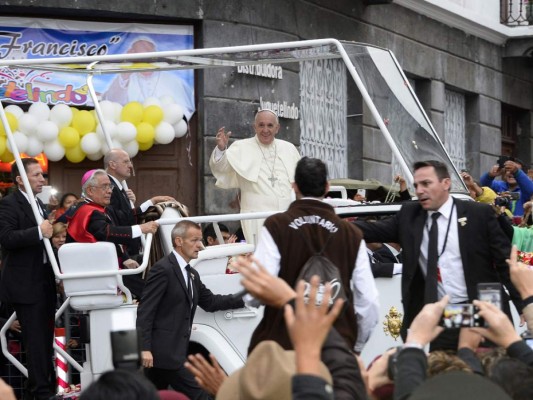 Visita del Papa Francisco a Ecuador