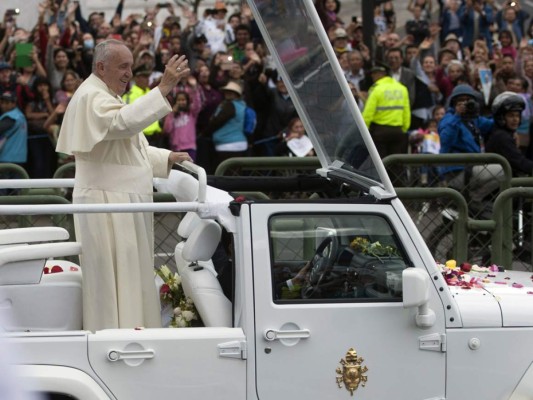 Visita del Papa Francisco a Ecuador