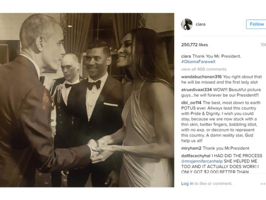 Las celebridades despiden a Obama en redes sociales