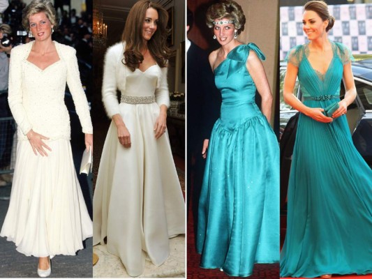 Kate Middleton se inspira en Diana