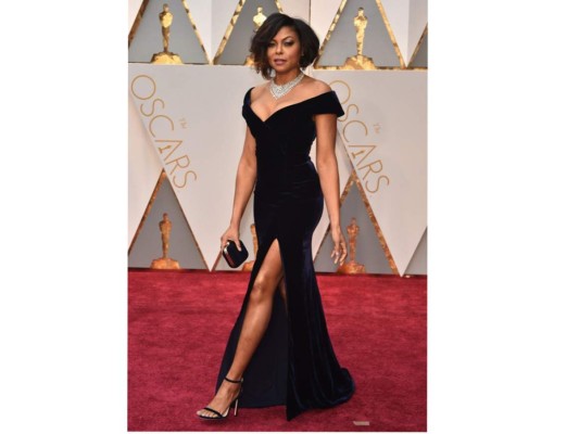 Taraji P Henson con Alberta Ferretti