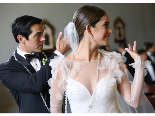 La boda religiosa de Adriana Corrales y Xavier Lacayo