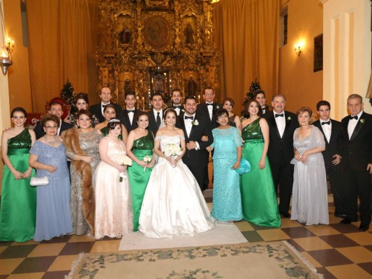 Ceremonia religiosa de Jennifer Andara y Alexandros Dicoulis