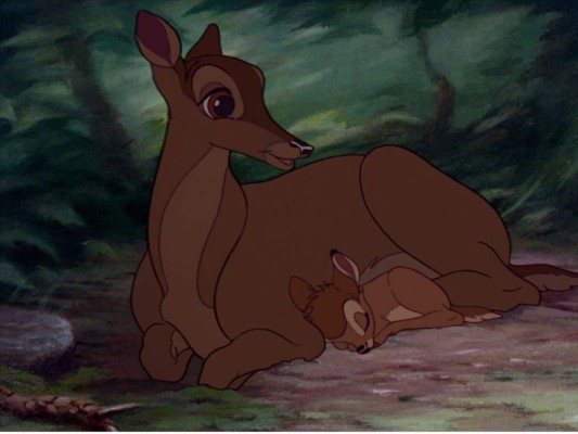 10. Bambi<br/>Cuando la mamá de Bambie muere y él la llama desesperado... auch.