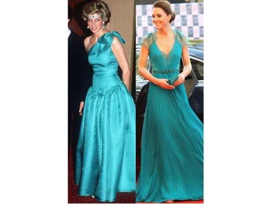 Kate Middleton se inspira en Diana