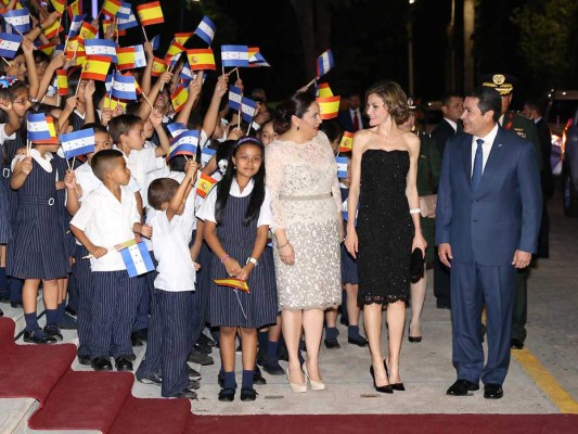 Honduras: Una cena con Letizia en Casa de Gobierno