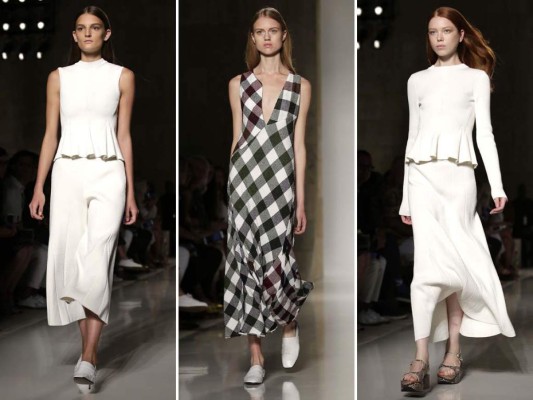Estampados y surf urbano se apoderan de colección de Victoria Beckham