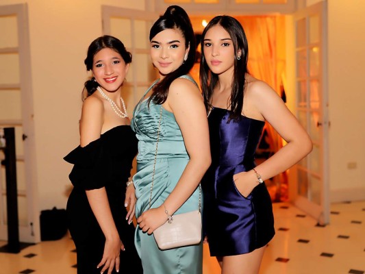 Marisabel Herrera, Genesis Oyuela y Gabriela Gómez