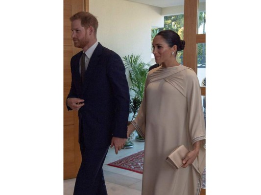 Meghan Markle deslumbrando en Marruecos