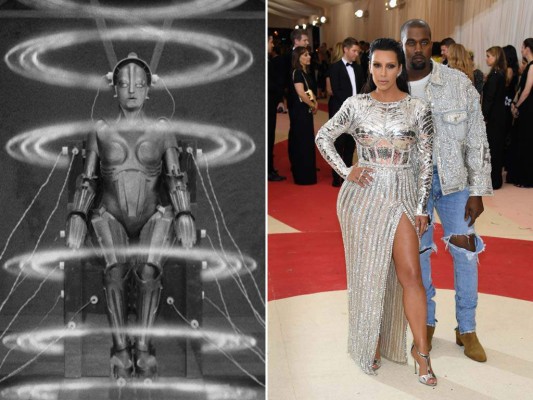 Kim Kardashian como Metrópolis