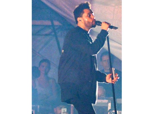 Selena y The Weeknd en Brasil