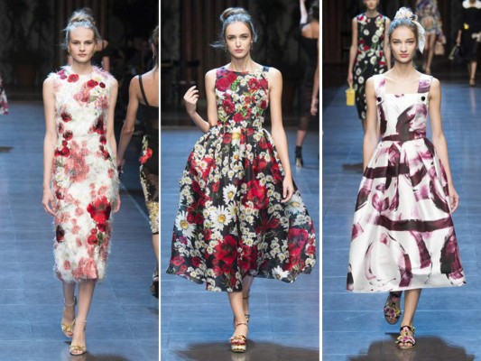 Explosión de colores en la primavera verano de Dolce y Gabbana