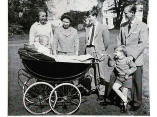 La reina Isabel y el príncipe Felipe, 1965.