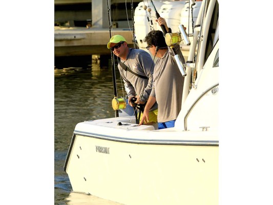 Días de pesca en el Mar Caribe  