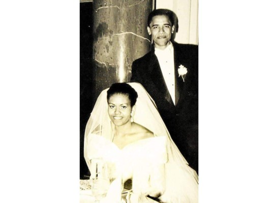 La historia de Michelle y Barack Obama en imágenes