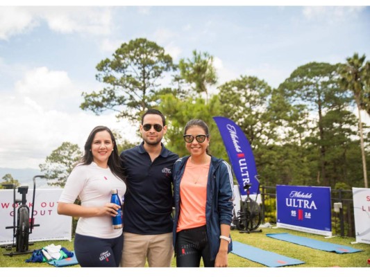 El primer Ultra Fit Day de Michelob Ultra en Honduras