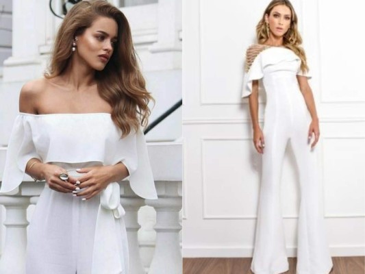 Al igual que los pantalones de vestir, un jumpsuit son simplemente la clave de la elegancia, no tienes que preocuparte por buscar una camisa con que combinarlo, ya que estos te facilitan todo el look.