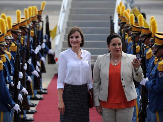La reina Letizia en Honduras