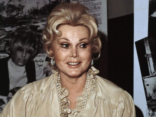 La vida de Zsa Zsa Gabor en imágenes