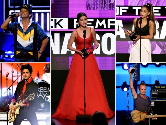 Selena Gómez y Ariana Grande las ganadoras destacadas de los American Music Awards 2016