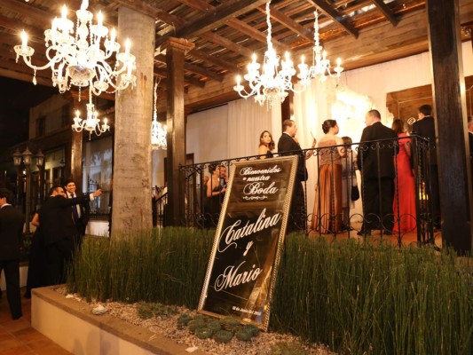 Boda de Catalina López y Mario Boquín