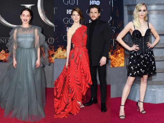 Los mejores looks de la avant premiere de la 8 temporada de Game of Thrones