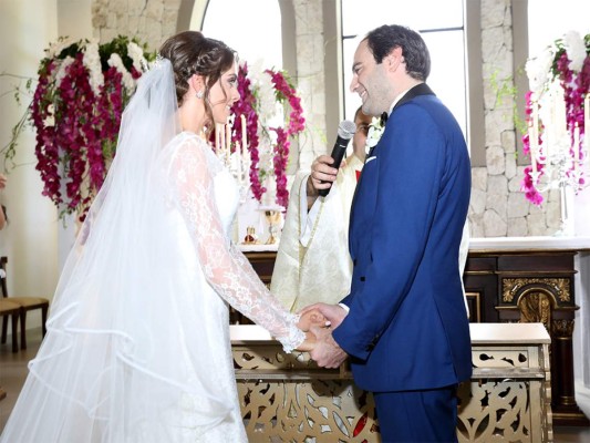 La boda religiosa de Daniela Misas y Oscar Kafati