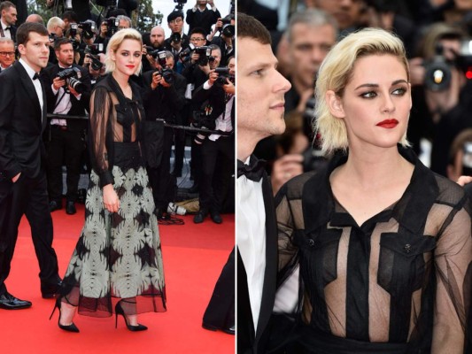 Kristen Stewart en un total look de Chanel