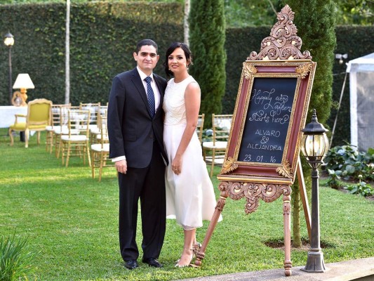 La boda de Álvaro López y Alejandra Sarmiento