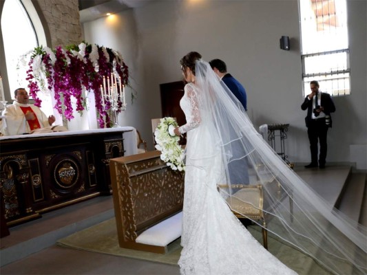 La boda religiosa de Daniela Misas y Oscar Kafati