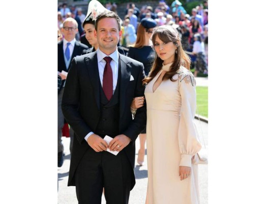 El elenco de la serie SUITS presentes en la boda real