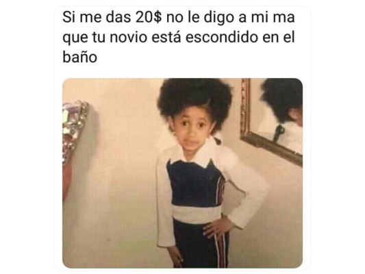 'Dice mi mamá' el meme de Cardi B