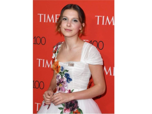 Millie Bobby Brown, actriz y modelo, conocida por su papel como Eleven en la serie de Stranger Things en Netflix