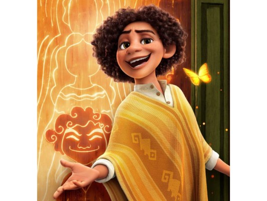 El personaje de Camilo tiene el don de cambiar de forma, es por ello que en su vestimenta lleva bordados unos camaleones, y parecería que su nombre lleva un juego de palabras: “Camilo, Camaleón”. No obstante, el director dijo que este nombre le pertenece al guía turístico que los acompañó a su viaje por Colombia y por agradecimiento quisieron integrarlo en la película.