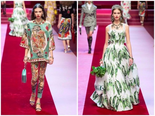 La pasarela de Dolce y Gabbana en Milán Fashion Week