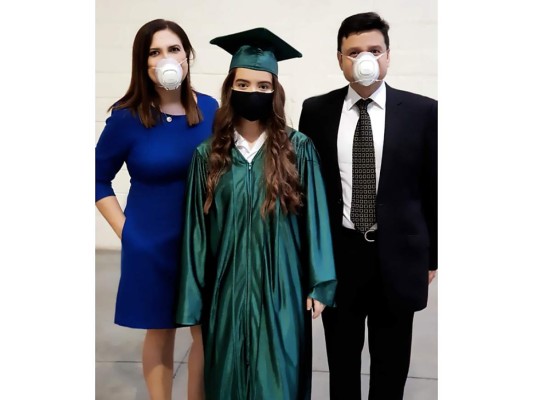 Judith Cortes, Monique y David Pineda