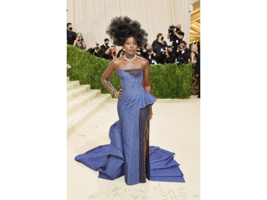 Lupita Nyong’o wearing Versace