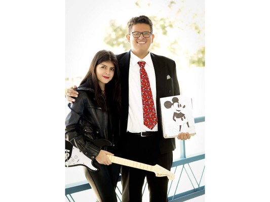 Ana Salgado y David Argüello